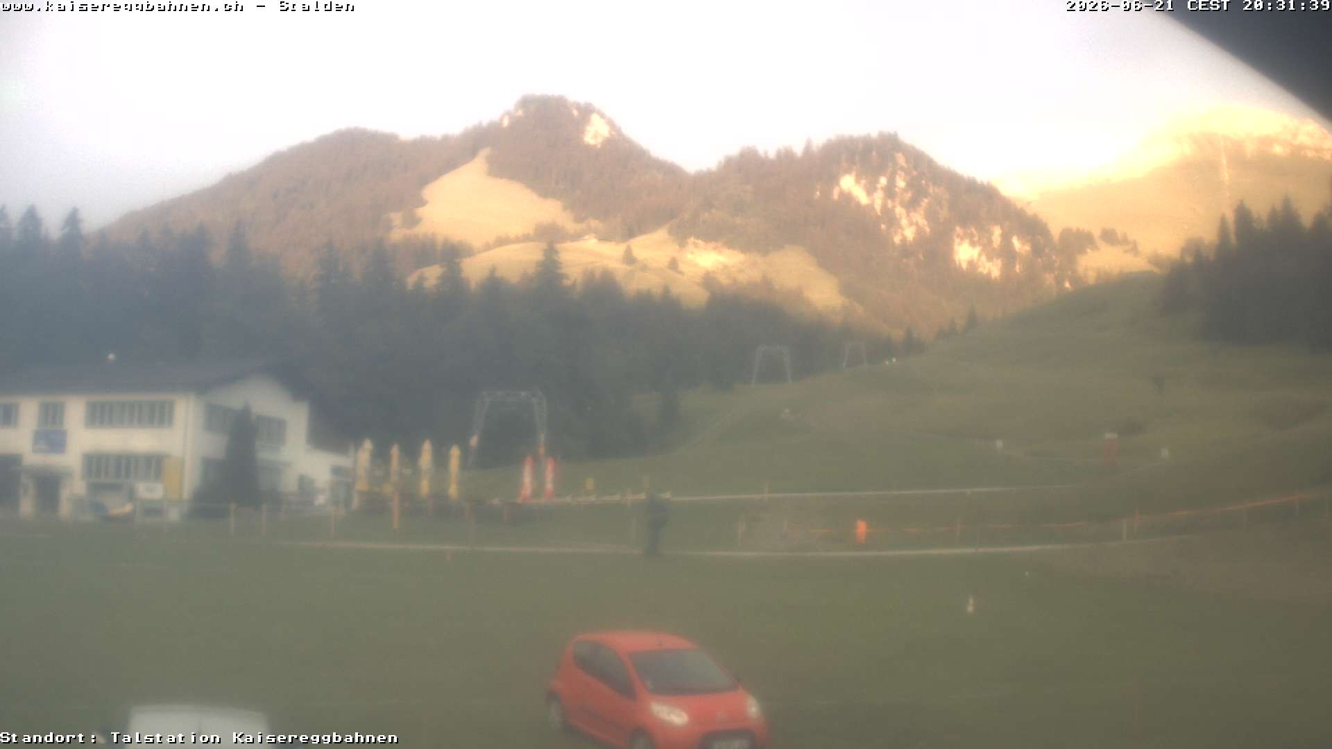 Archiv Foto Webcam Schwarzsee Stalden Piste