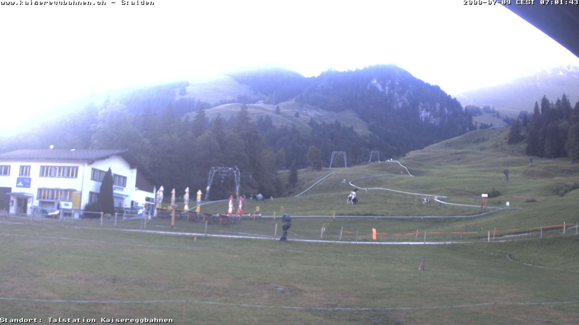 Archiv Foto Webcam Schwarzsee Stalden Piste