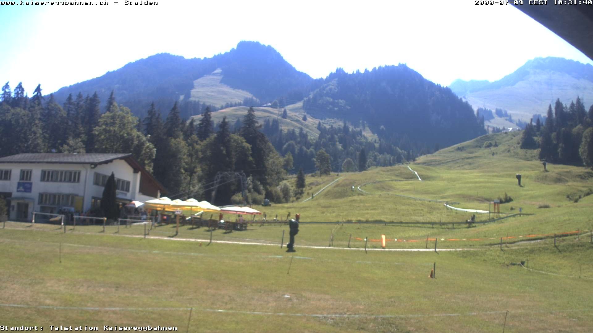 Archiv Foto Webcam Schwarzsee Stalden Piste