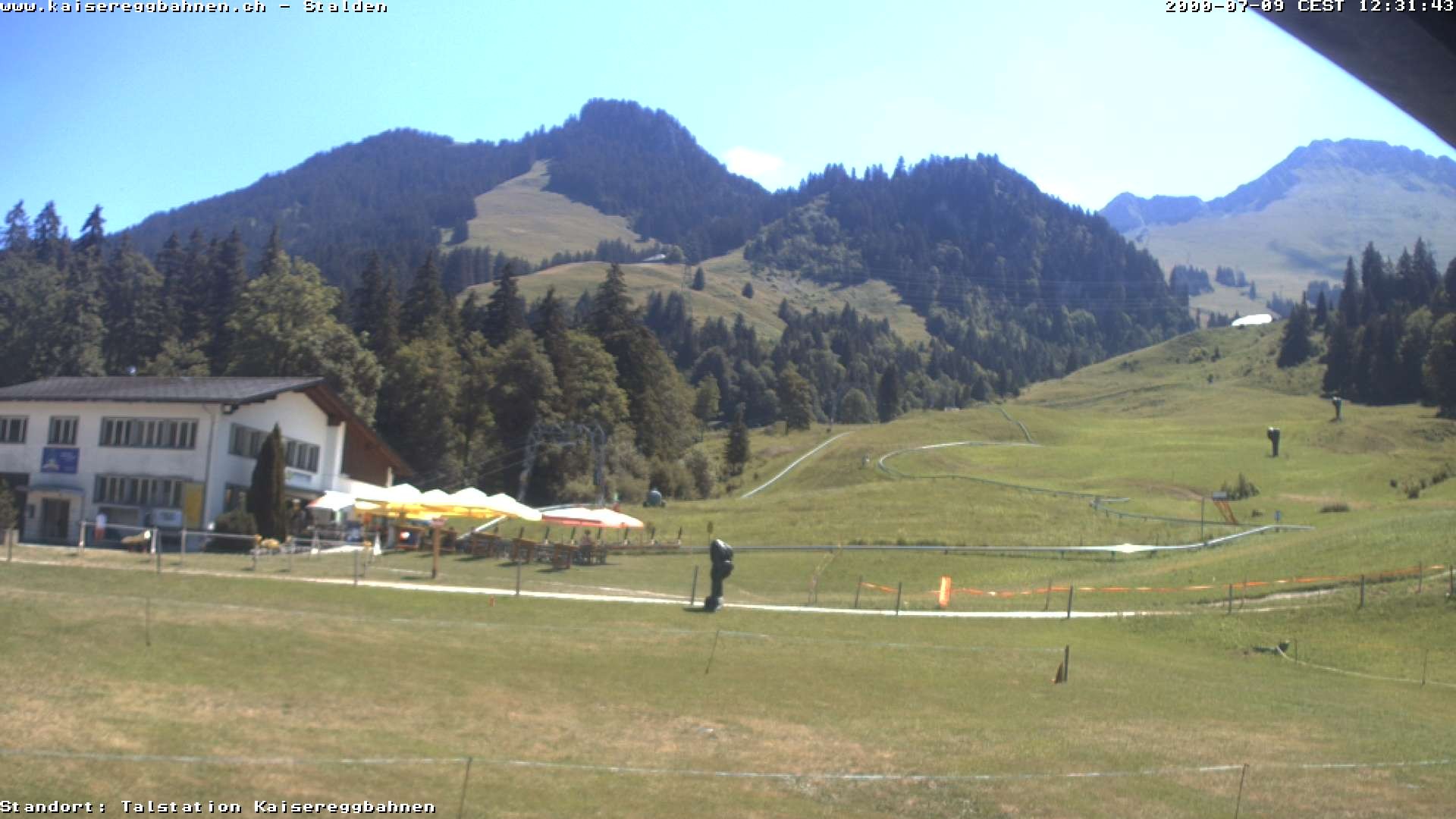 Archiv Foto Webcam Schwarzsee Stalden Piste