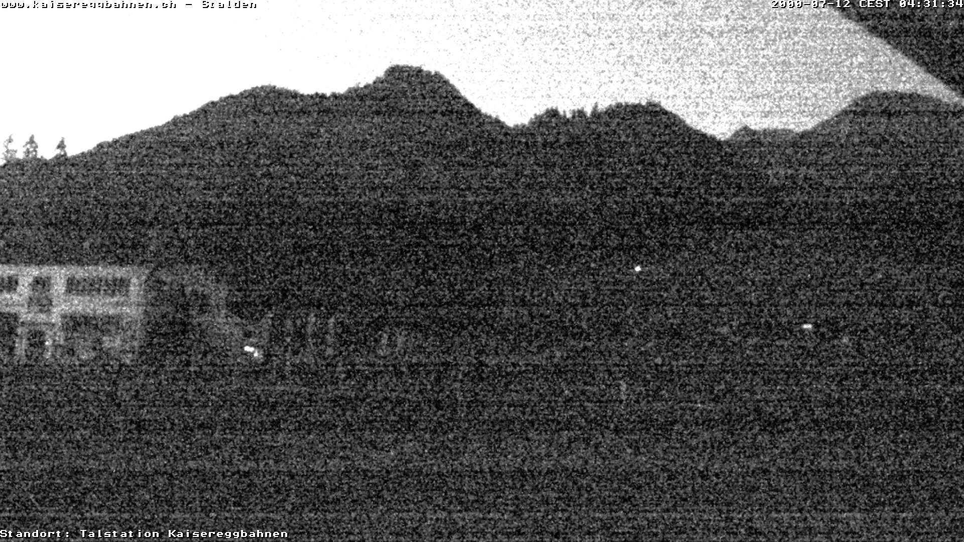 Archiv Foto Webcam Schwarzsee Stalden Piste