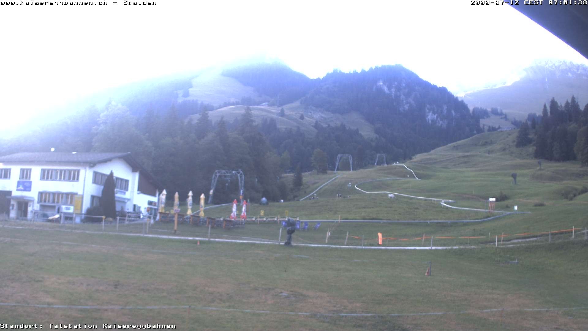 Archiv Foto Webcam Schwarzsee Stalden Piste