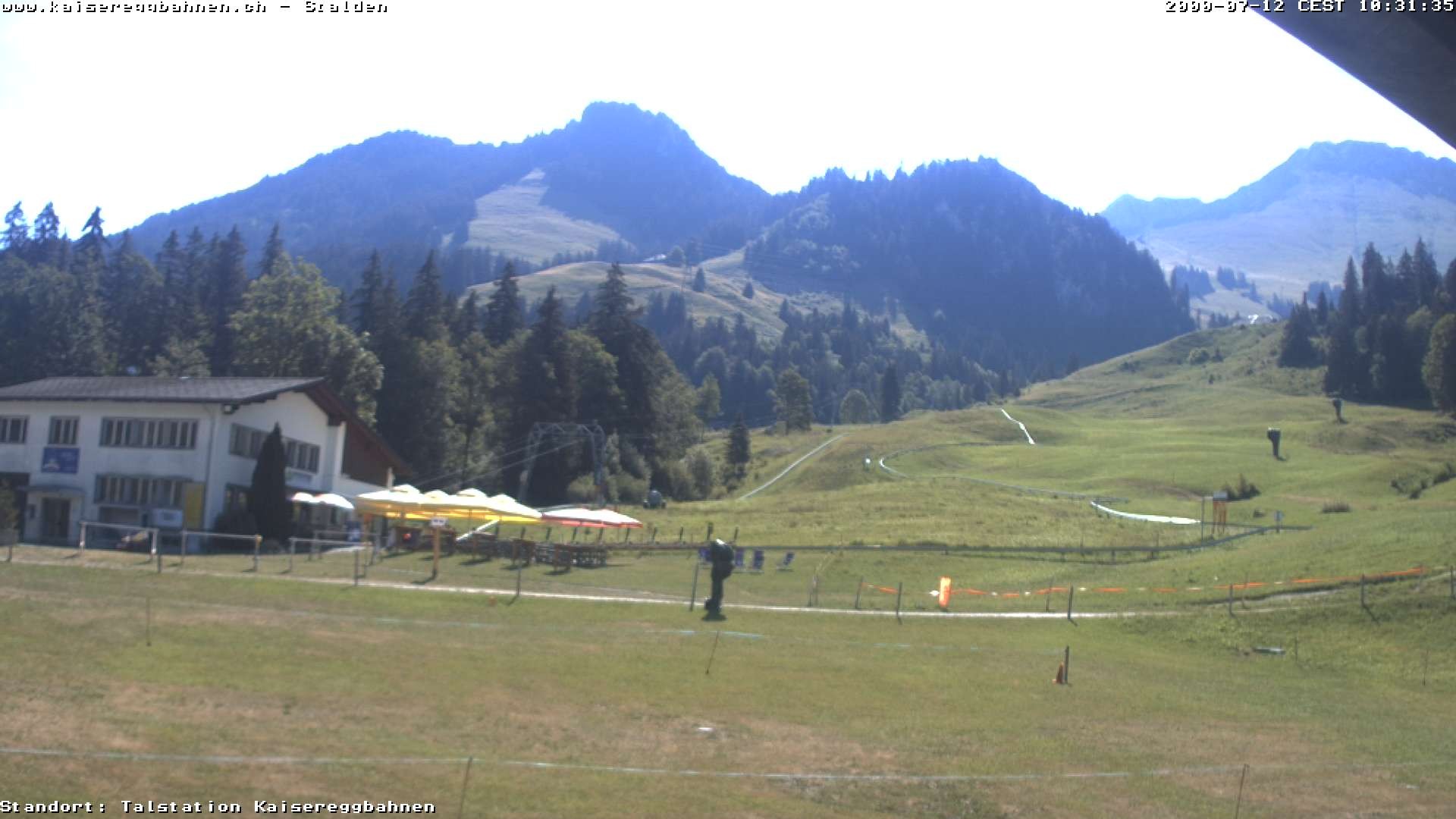 Archiv Foto Webcam Schwarzsee Stalden Piste