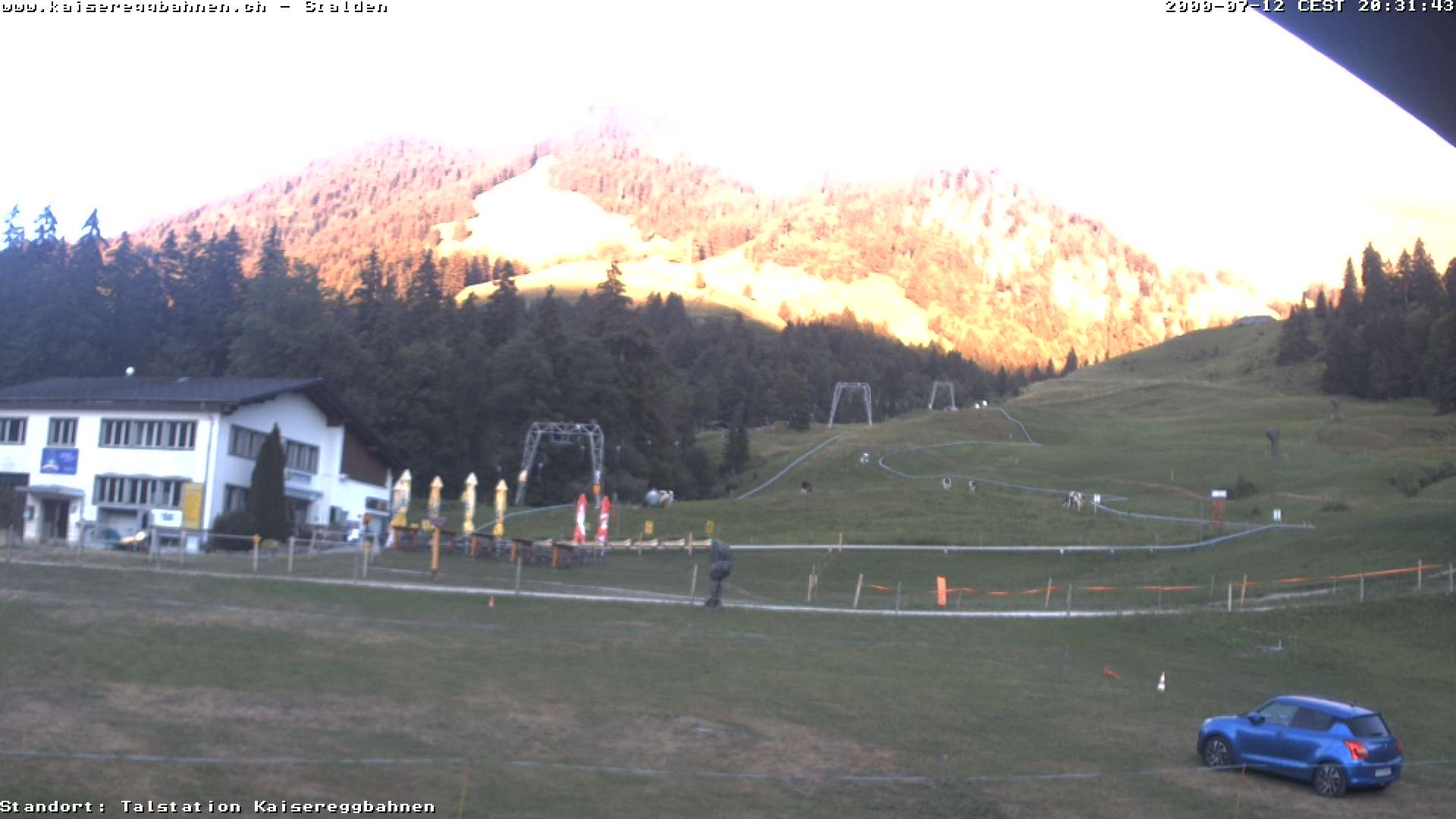 Archiv Foto Webcam Schwarzsee Stalden Piste