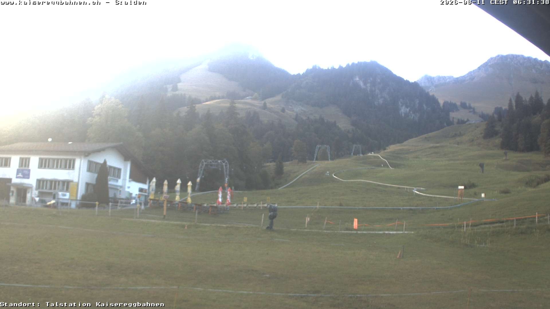 Archiv Foto Webcam Schwarzsee Stalden Piste