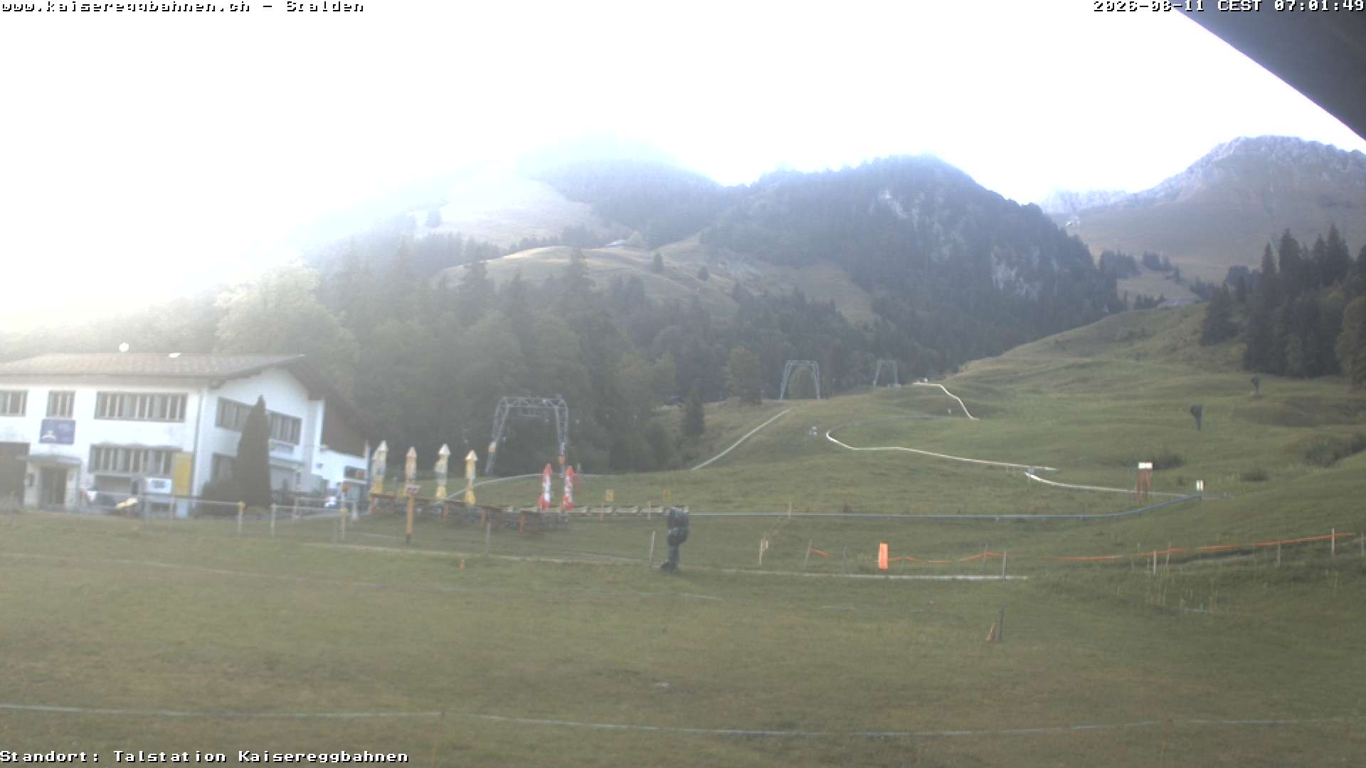 Archiv Foto Webcam Schwarzsee Stalden Piste