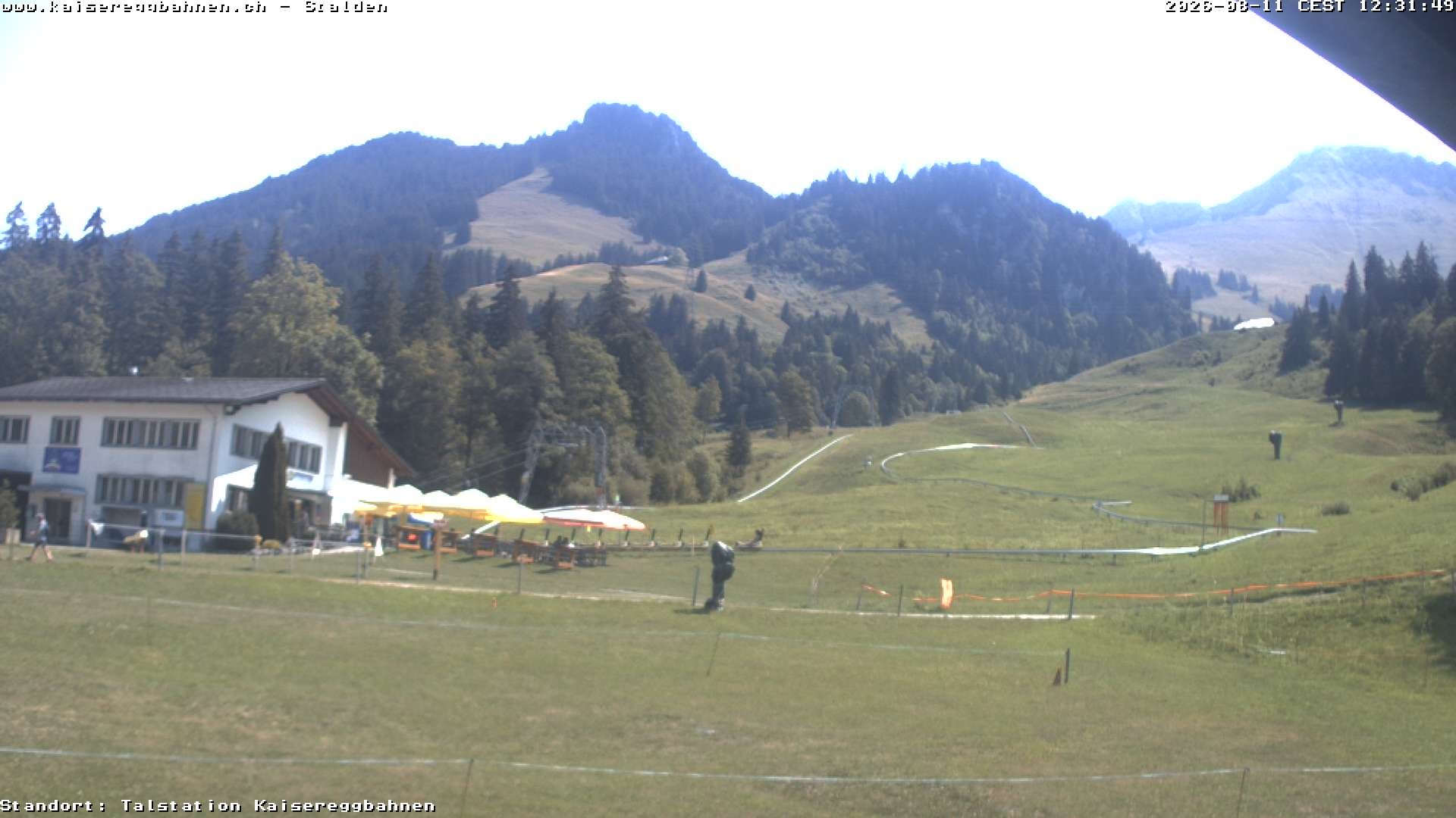 Archiv Foto Webcam Schwarzsee Stalden Piste