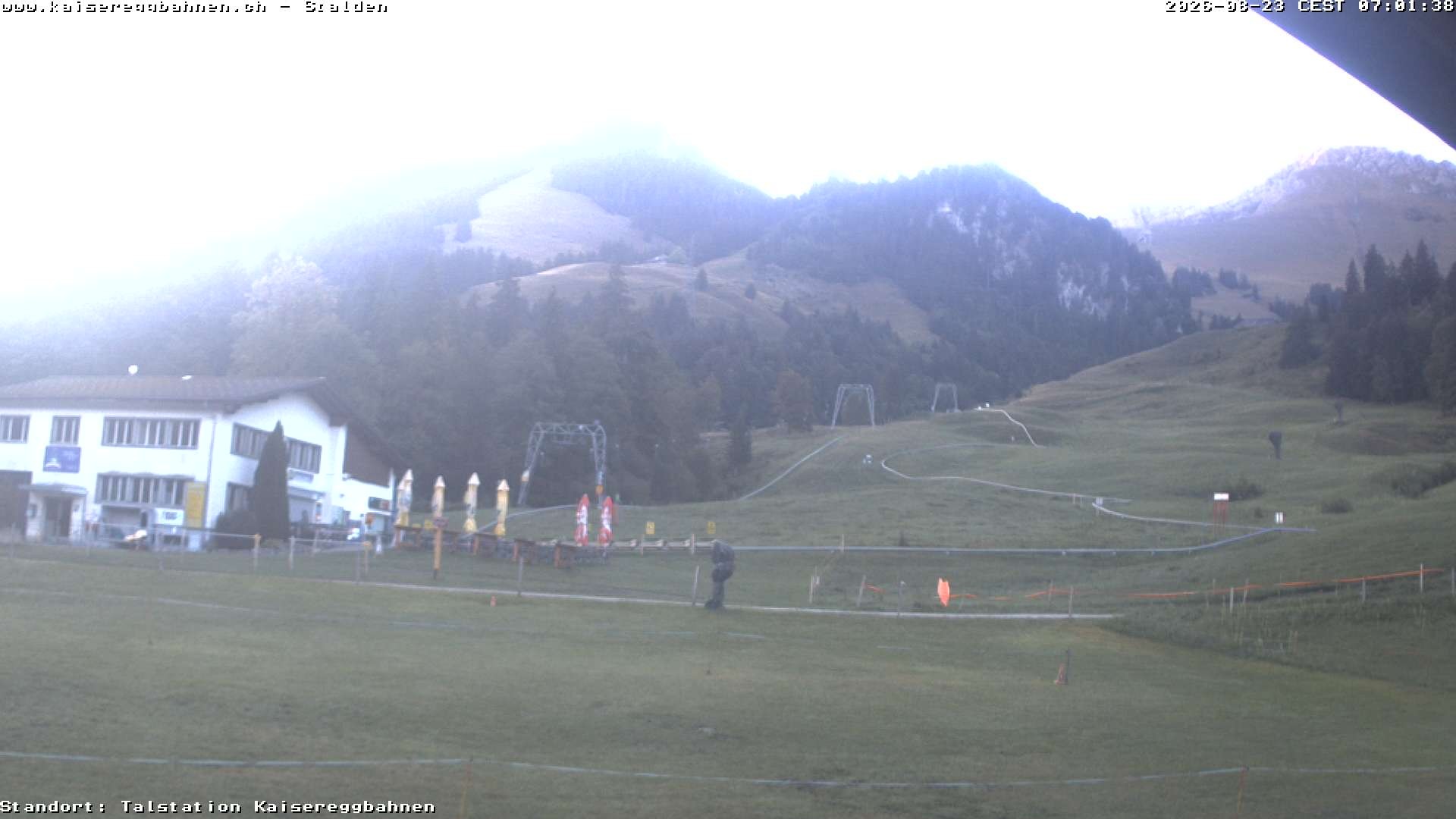 Archiv Foto Webcam Schwarzsee Stalden Piste