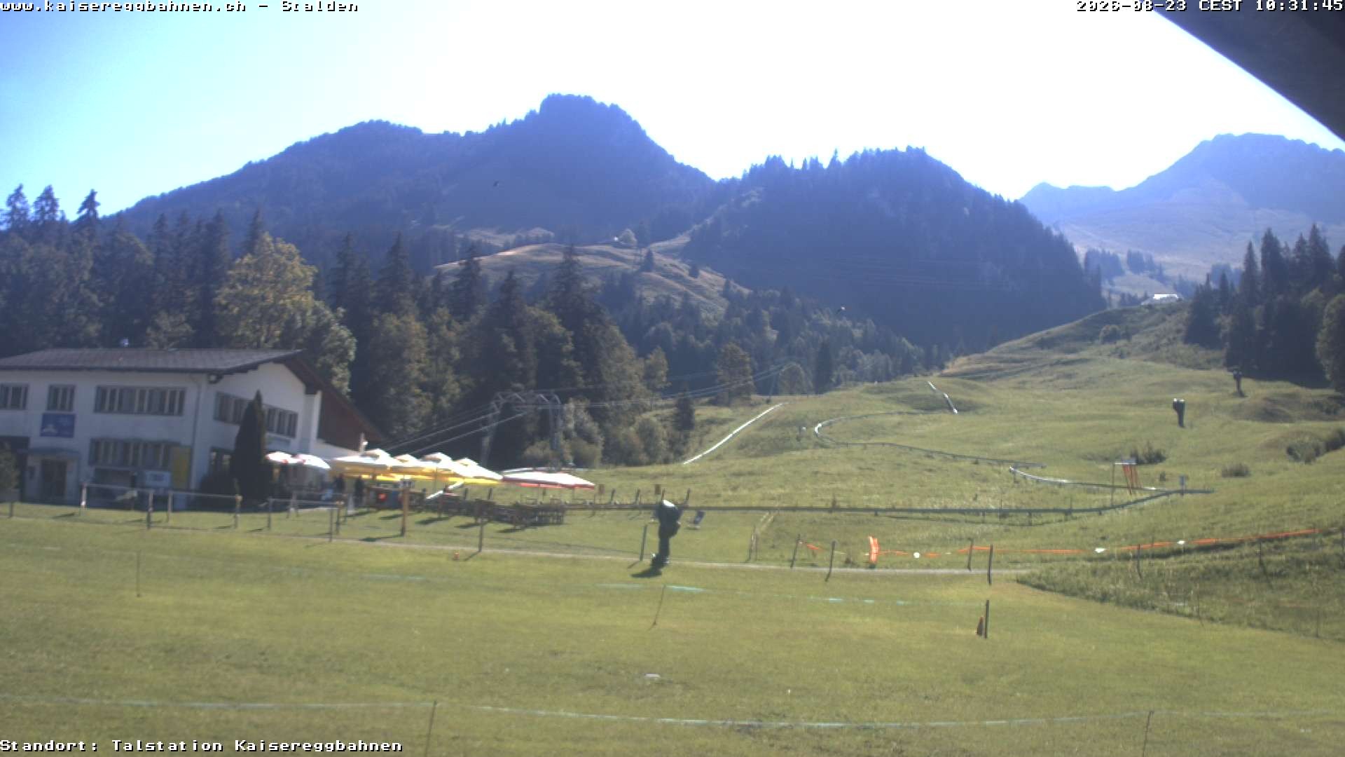Archiv Foto Webcam Schwarzsee Stalden Piste