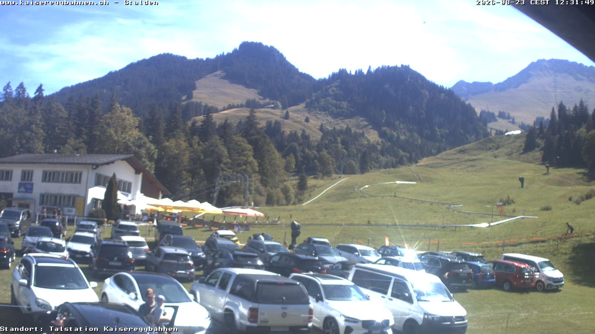 Archiv Foto Webcam Schwarzsee Stalden Piste
