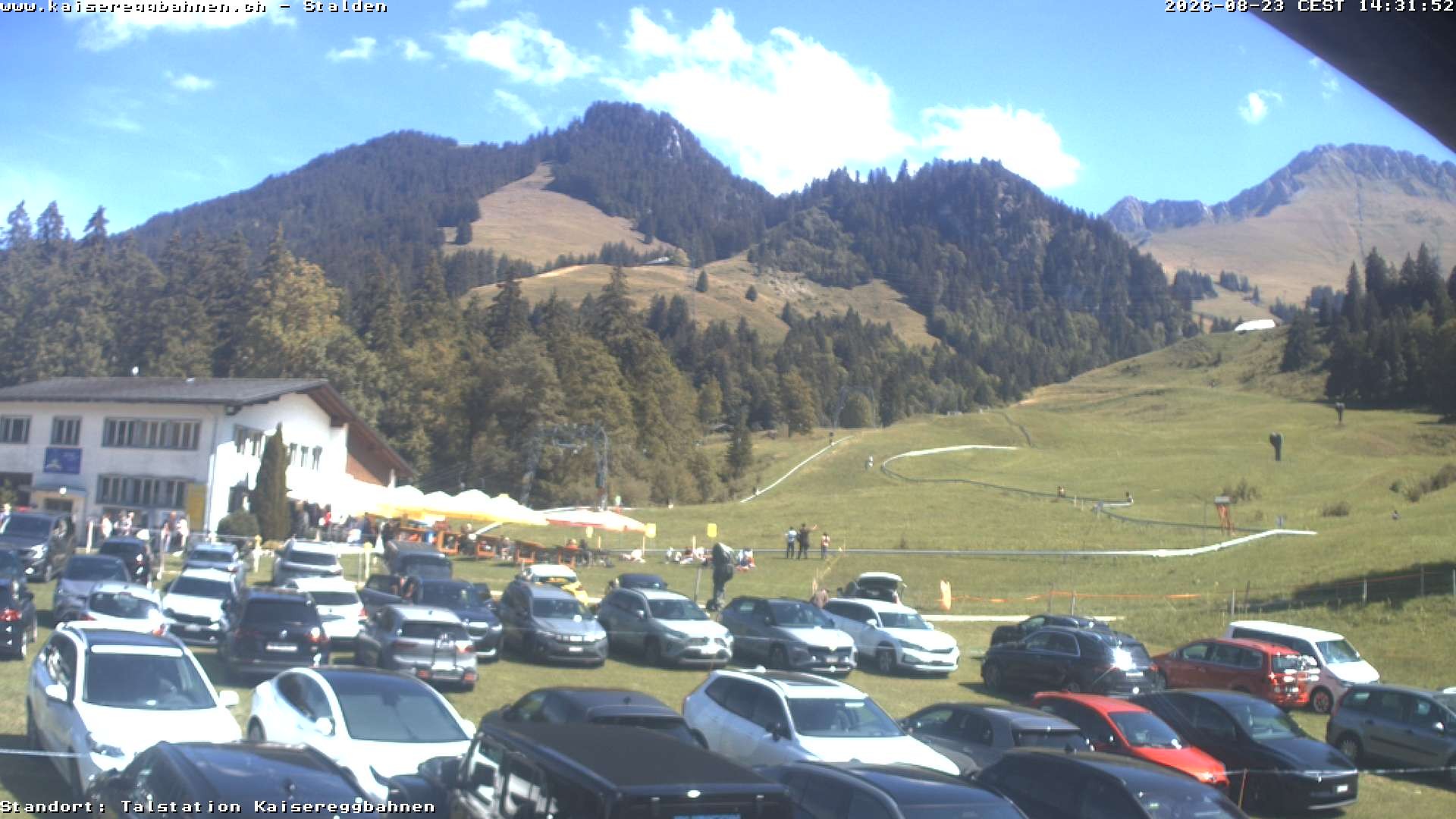 Archiv Foto Webcam Schwarzsee Stalden Piste