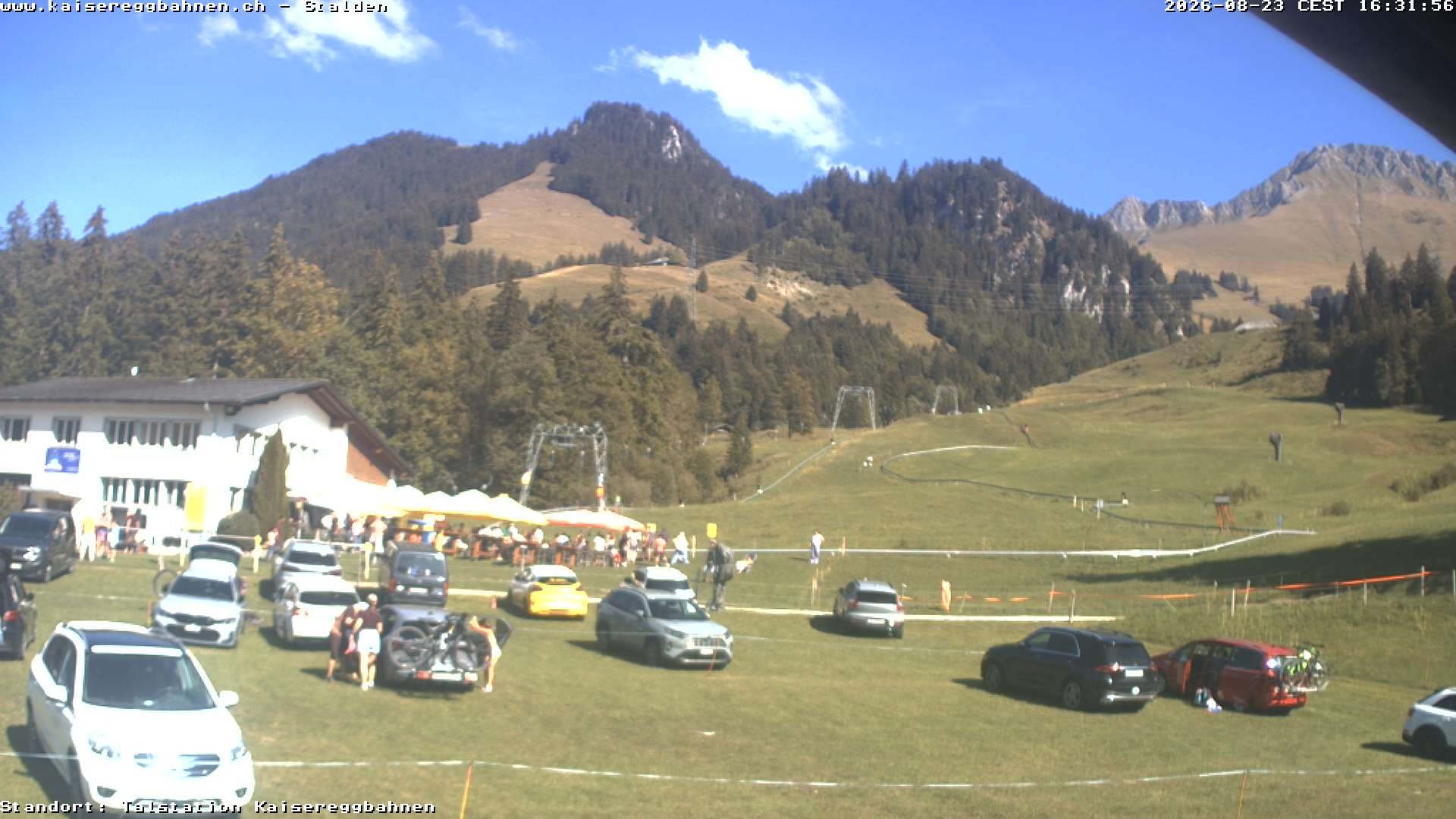 Archiv Foto Webcam Schwarzsee Stalden Piste