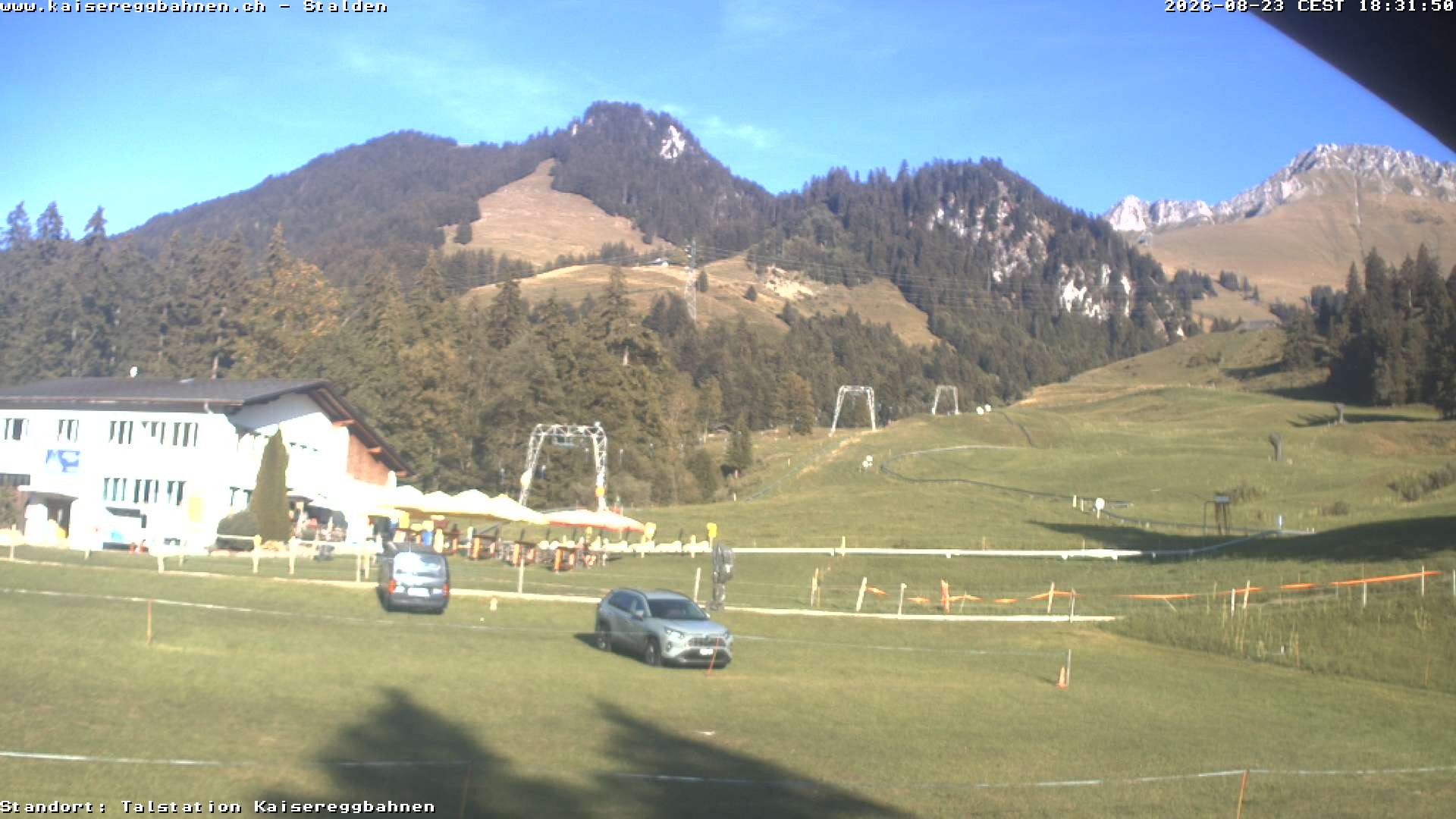 Archiv Foto Webcam Schwarzsee Stalden Piste