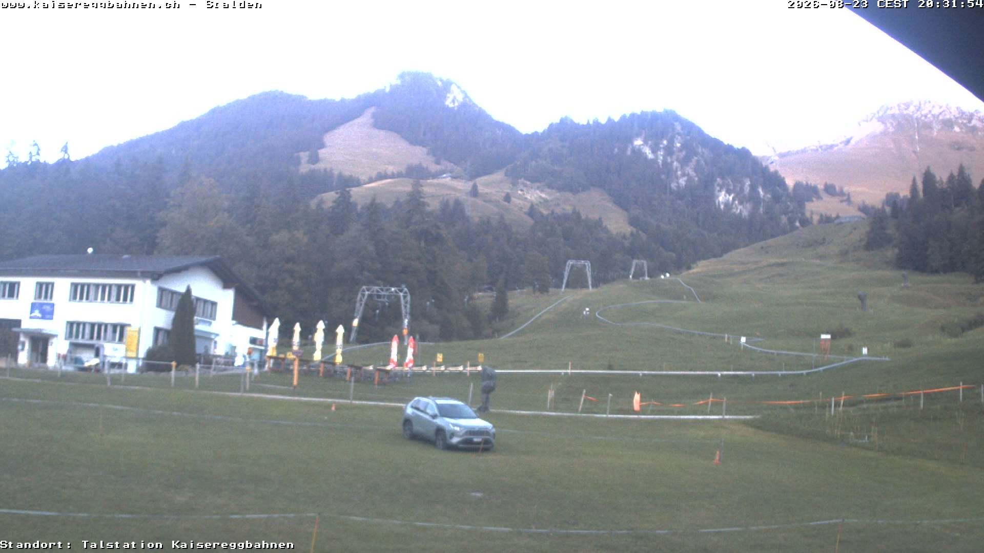 Archiv Foto Webcam Schwarzsee Stalden Piste