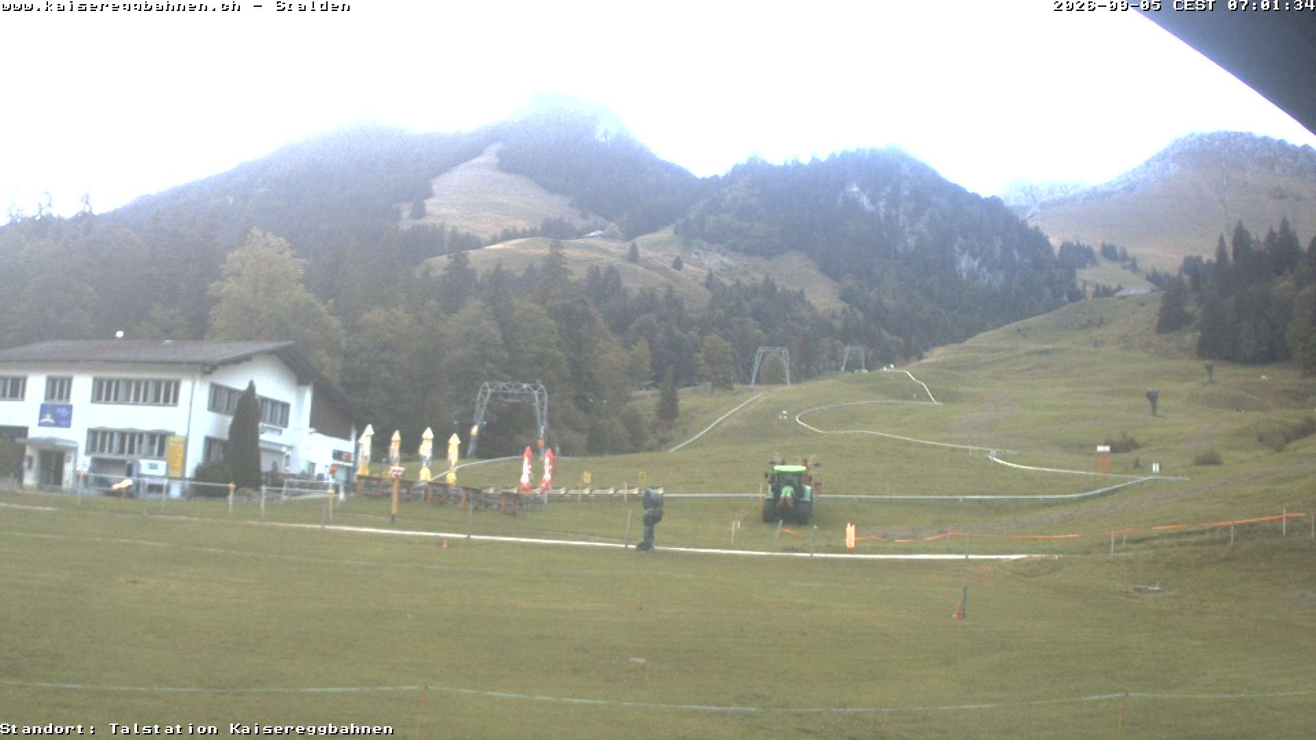 Archiv Foto Webcam Schwarzsee Stalden Piste