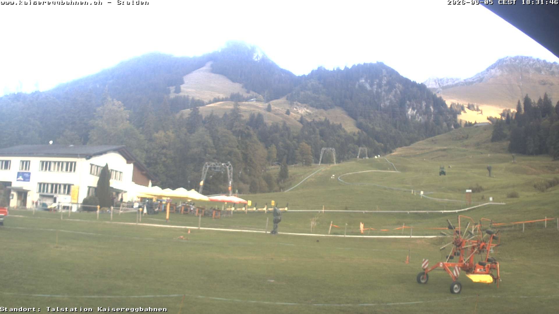 Archiv Foto Webcam Schwarzsee Stalden Piste