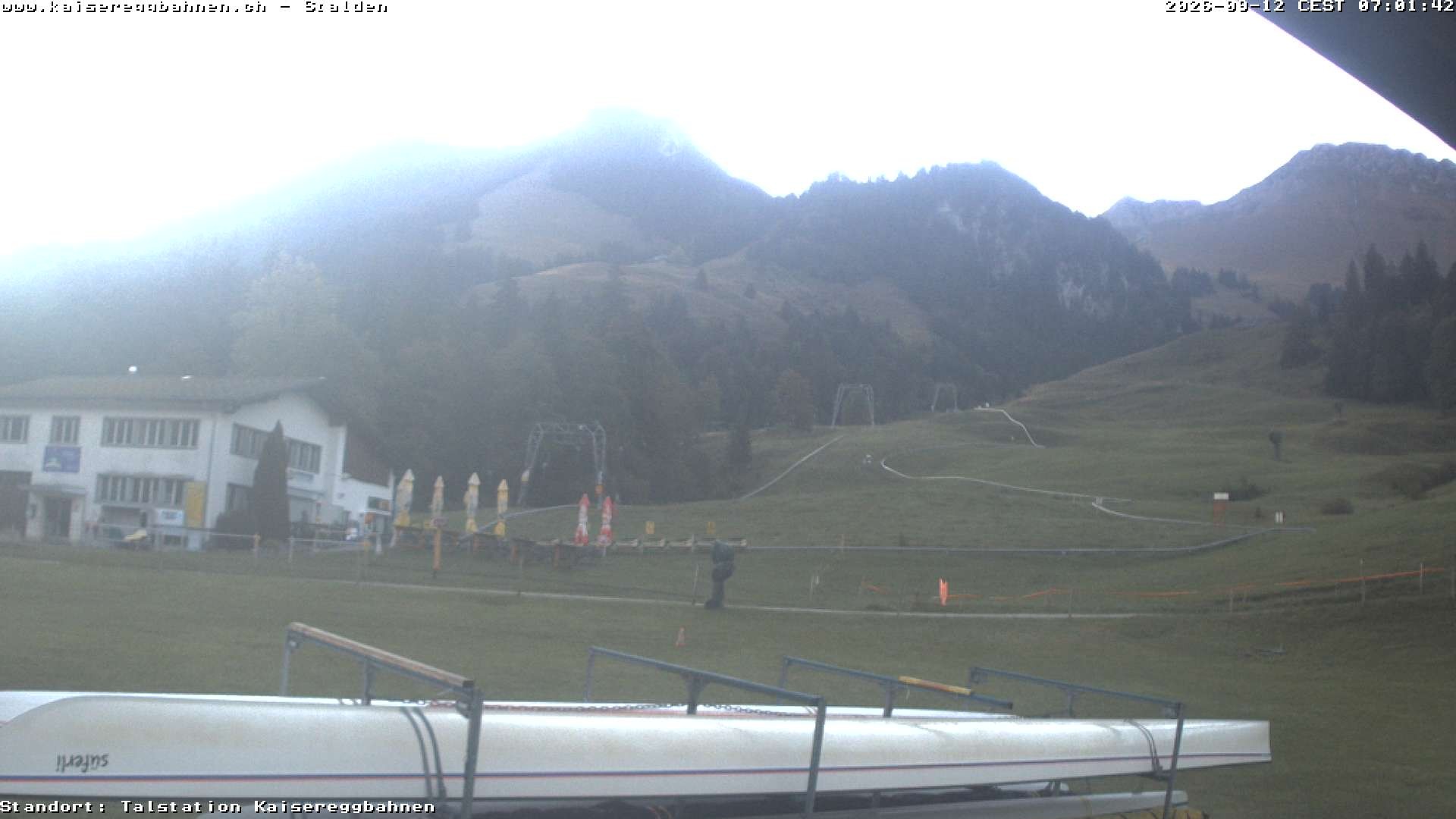 Archiv Foto Webcam Schwarzsee Stalden Piste
