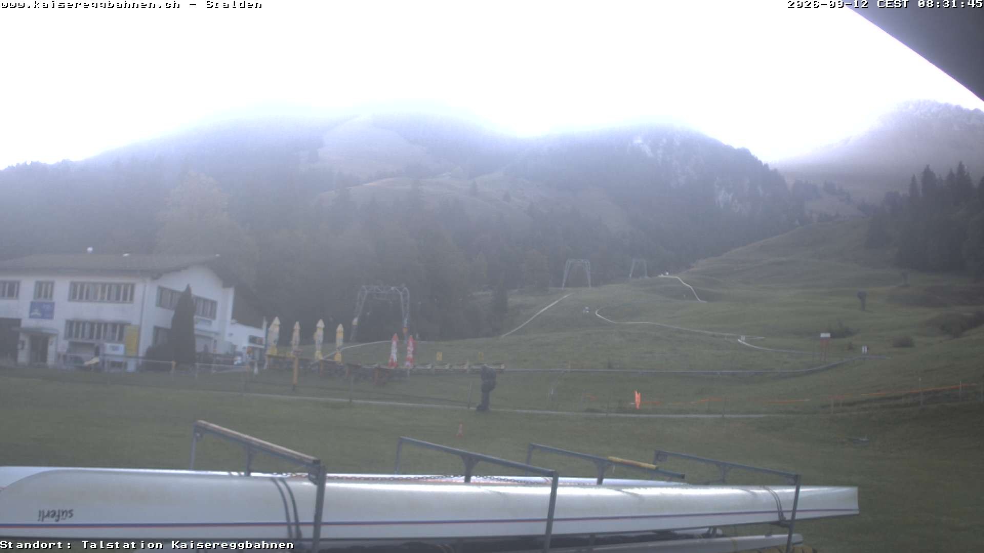 Archiv Foto Webcam Schwarzsee Stalden Piste