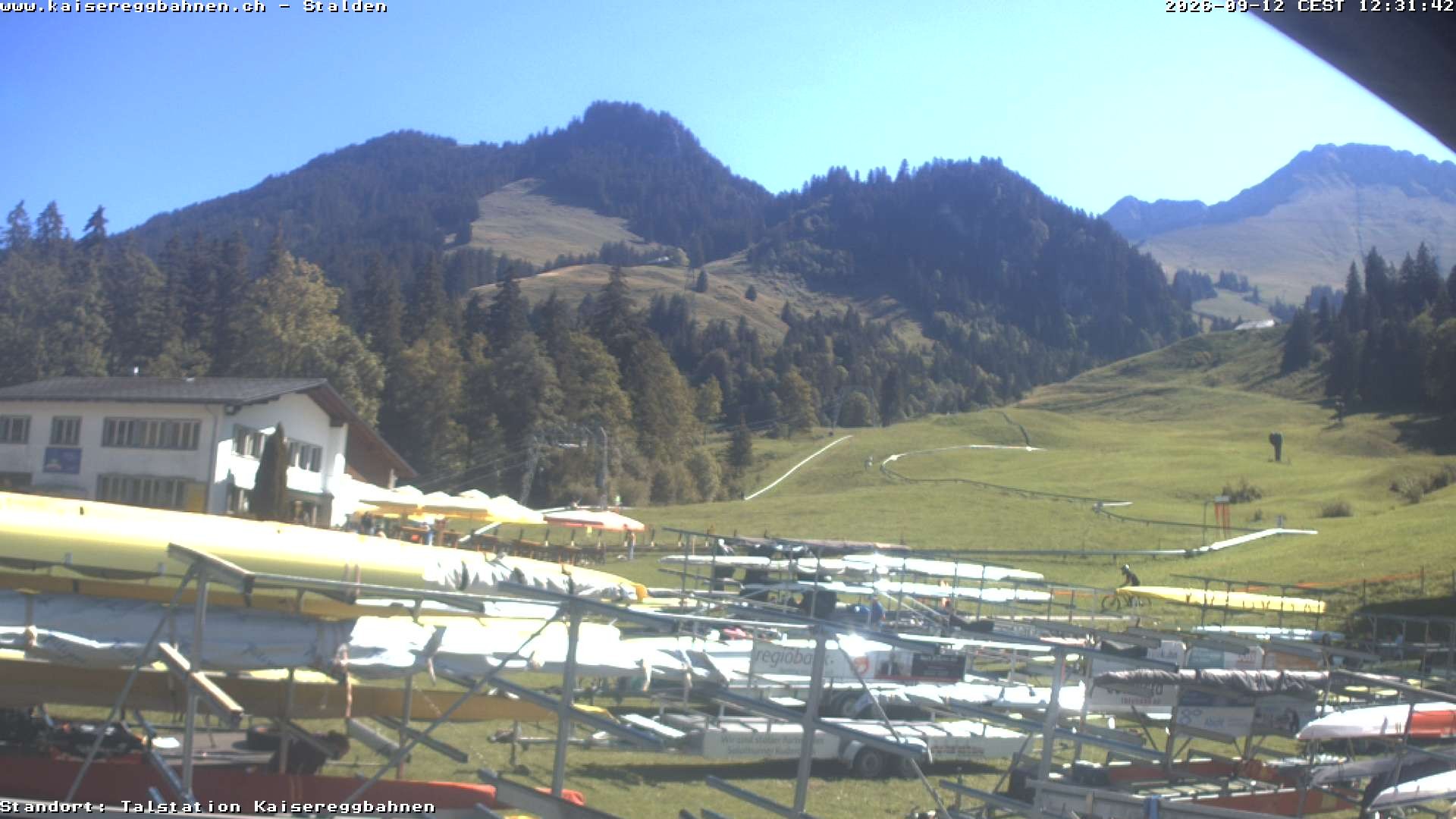 Archiv Foto Webcam Schwarzsee Stalden Piste