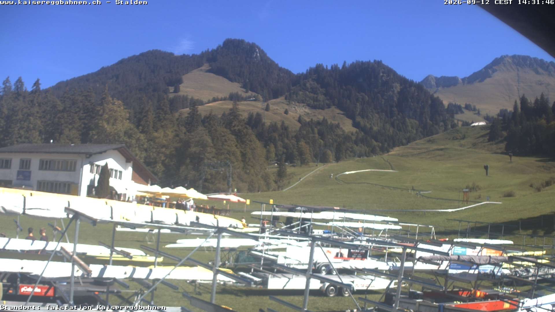 Archiv Foto Webcam Schwarzsee Stalden Piste