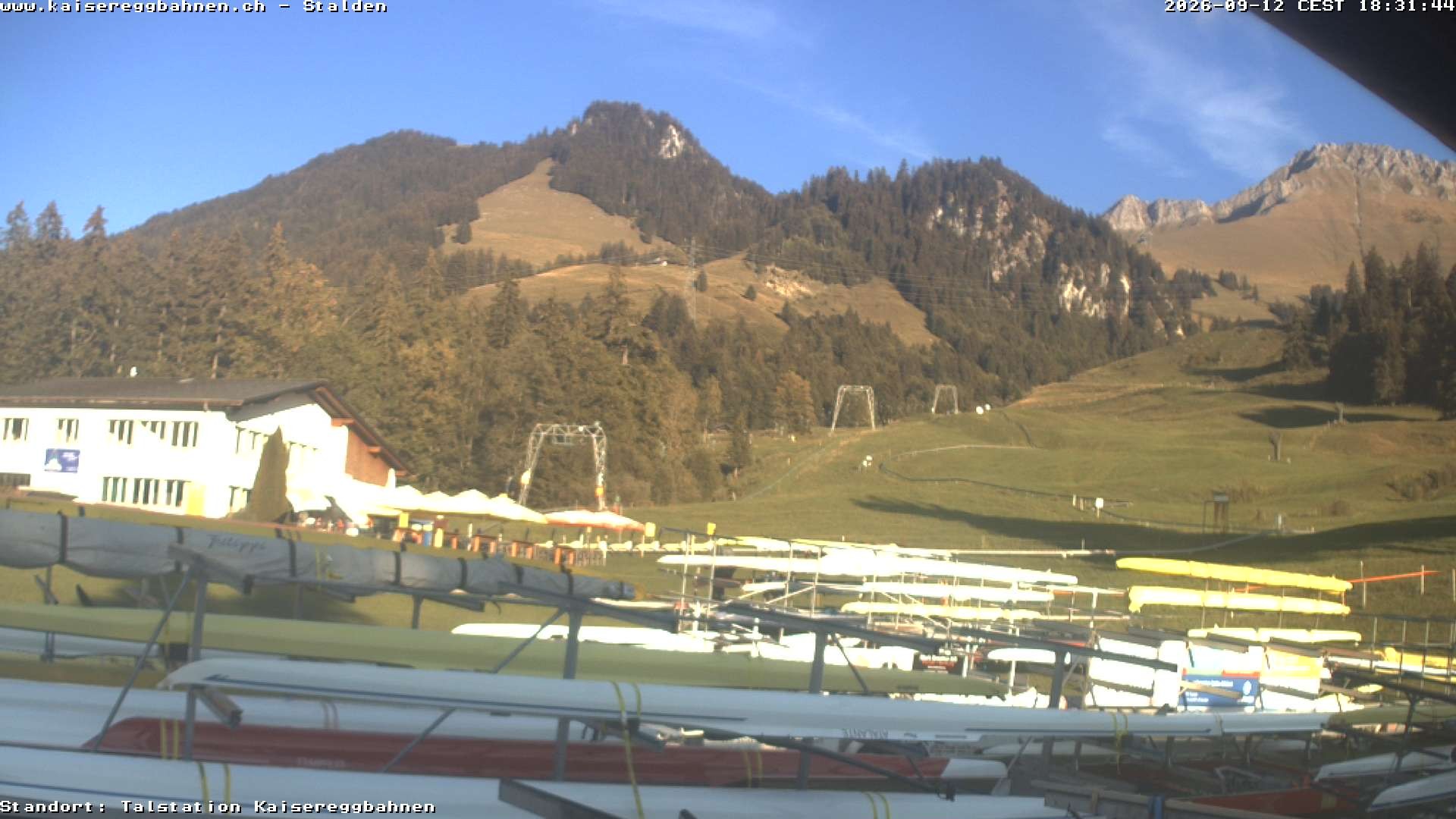 Archiv Foto Webcam Schwarzsee Stalden Piste