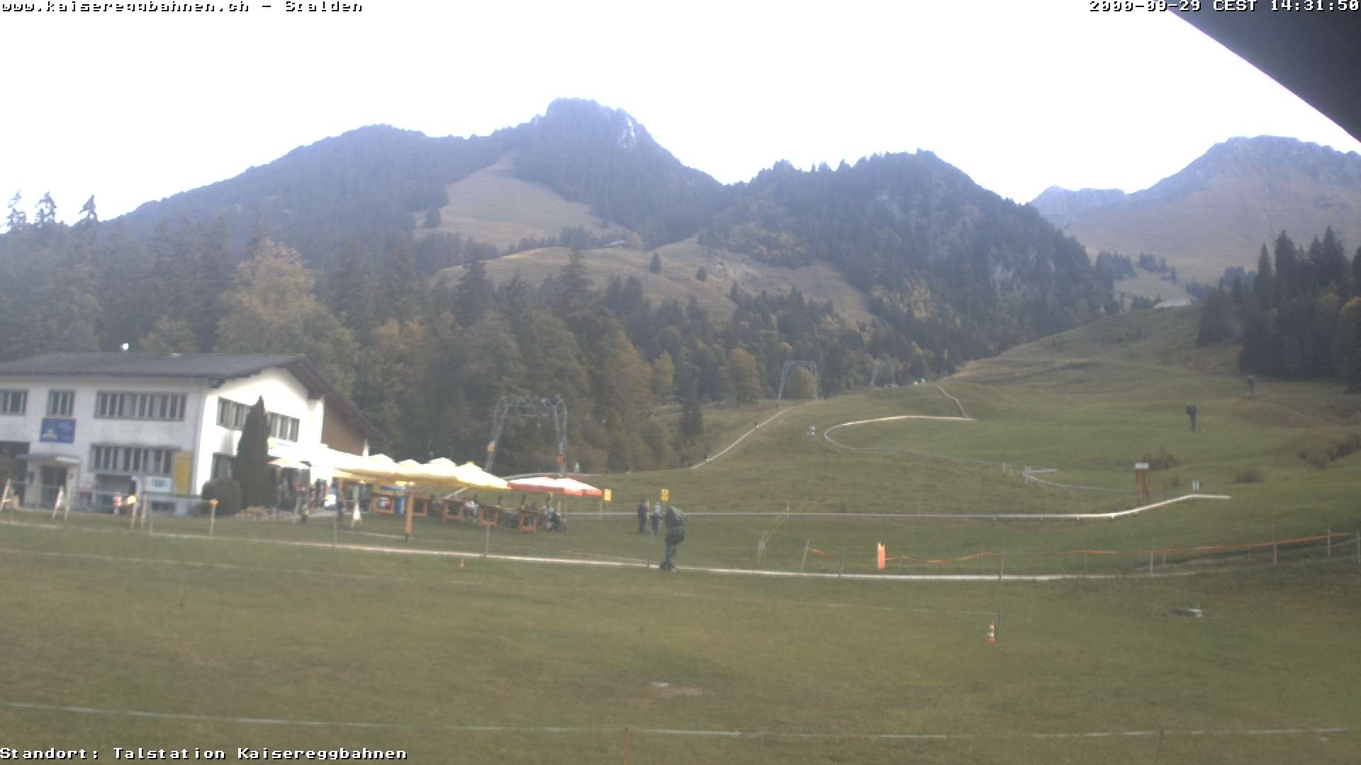 Archiv Foto Webcam Schwarzsee Stalden Piste