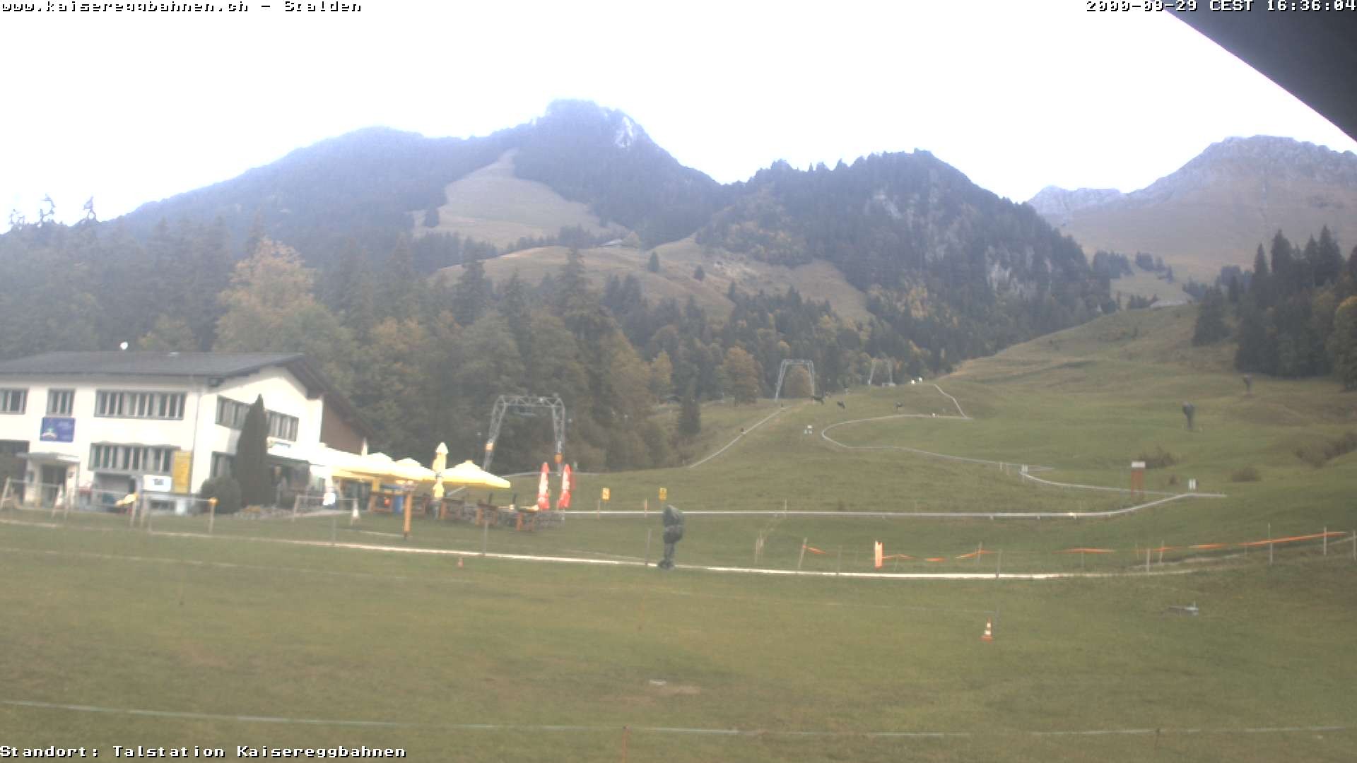 Archiv Foto Webcam Schwarzsee Stalden Piste