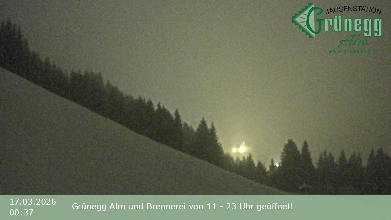 Archiv Foto Webcam Dienten: Ausblick Grünegg Alm