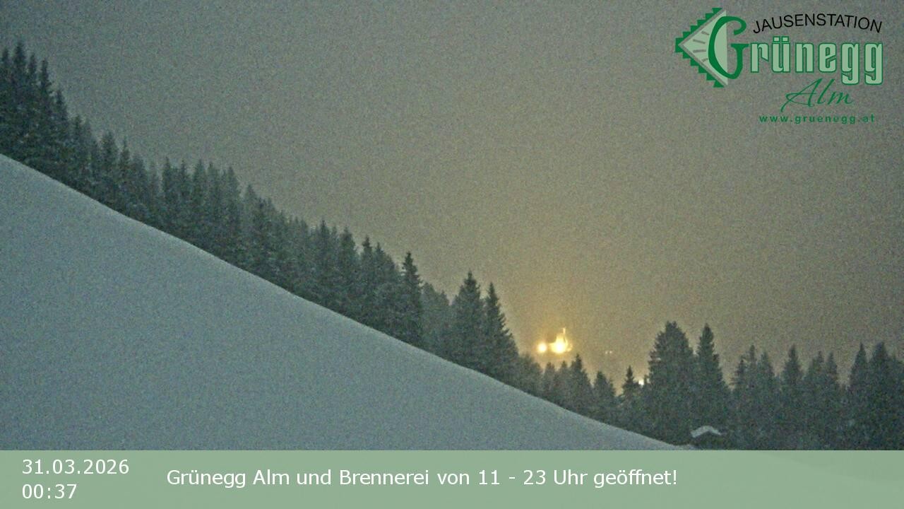Archiv Foto Webcam Dienten: Ausblick Grünegg Alm