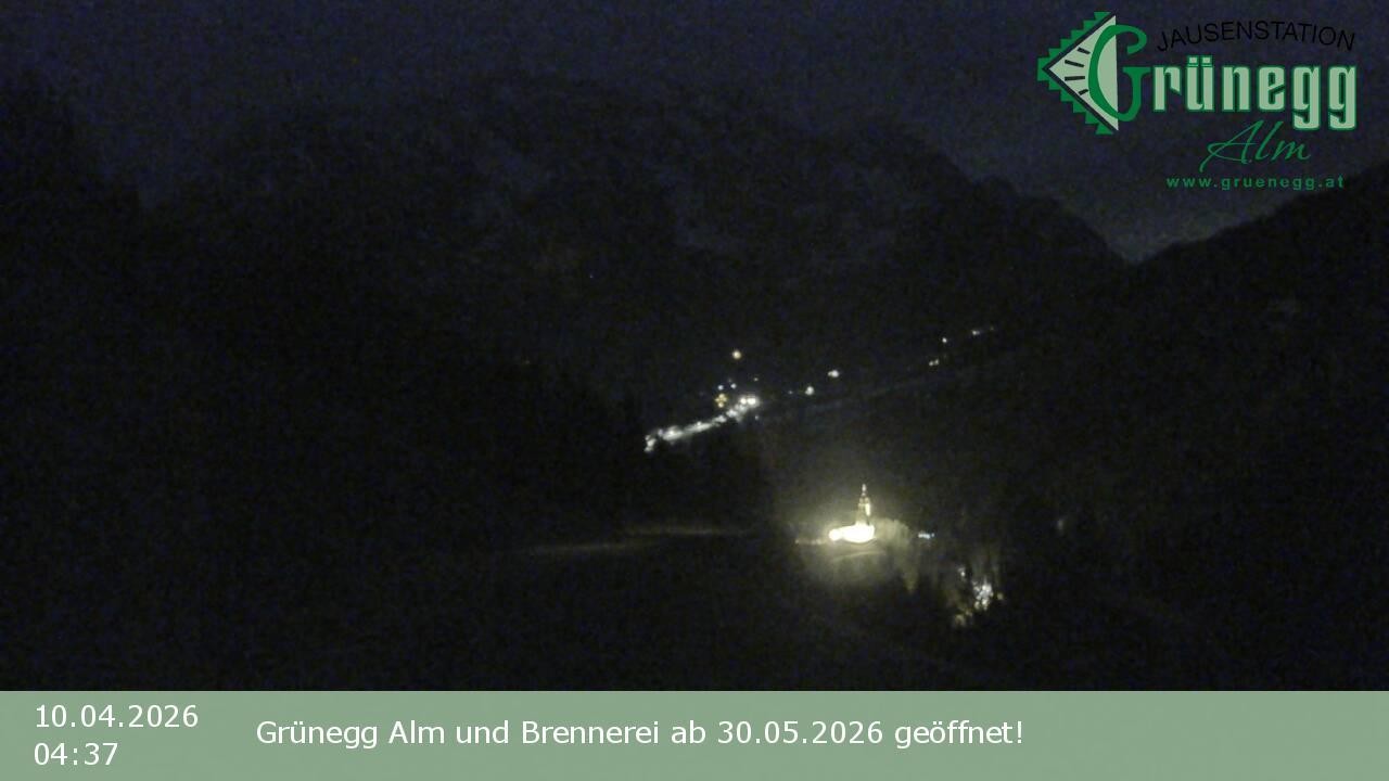Archiv Foto Webcam Dienten: Ausblick Grünegg Alm