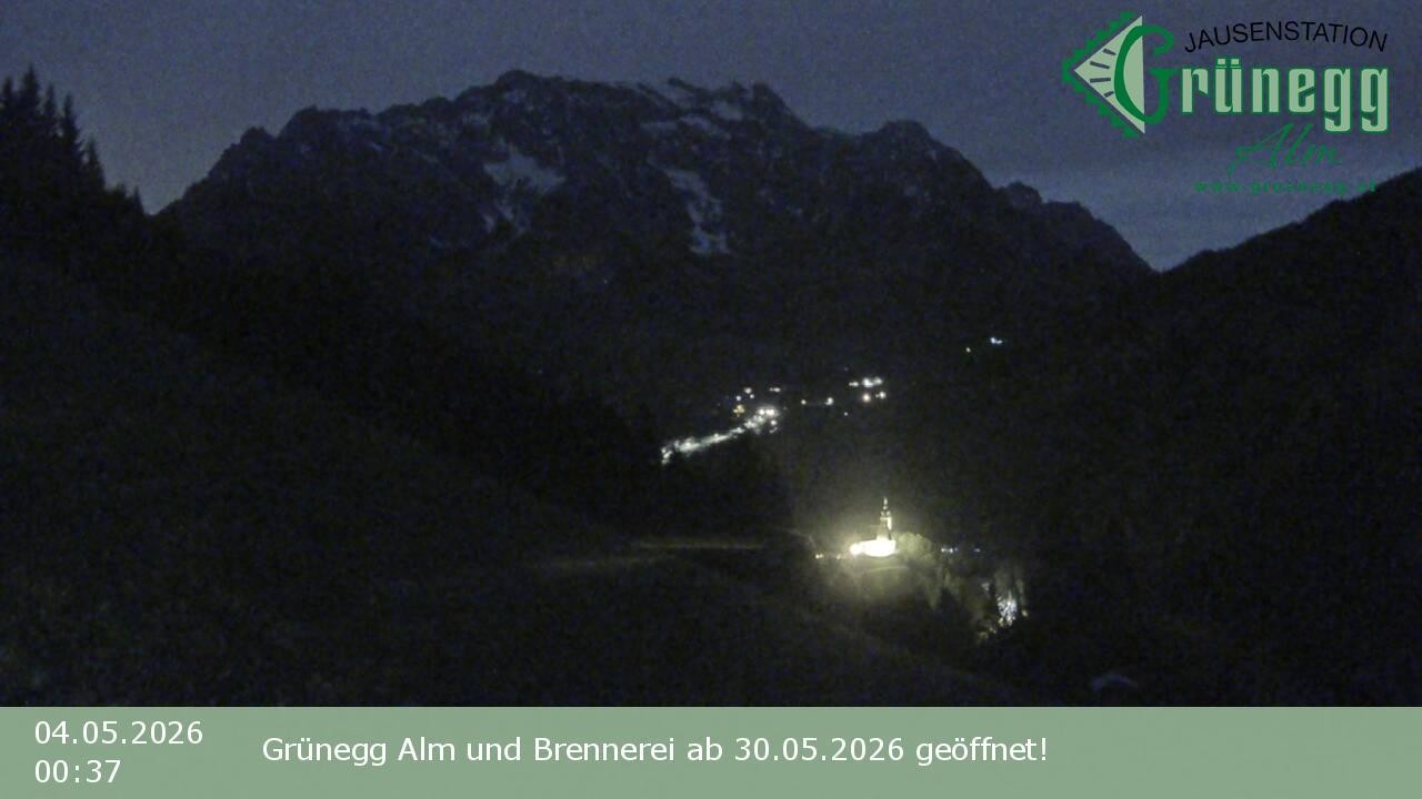 Archiv Foto Webcam Dienten: Ausblick Grünegg Alm
