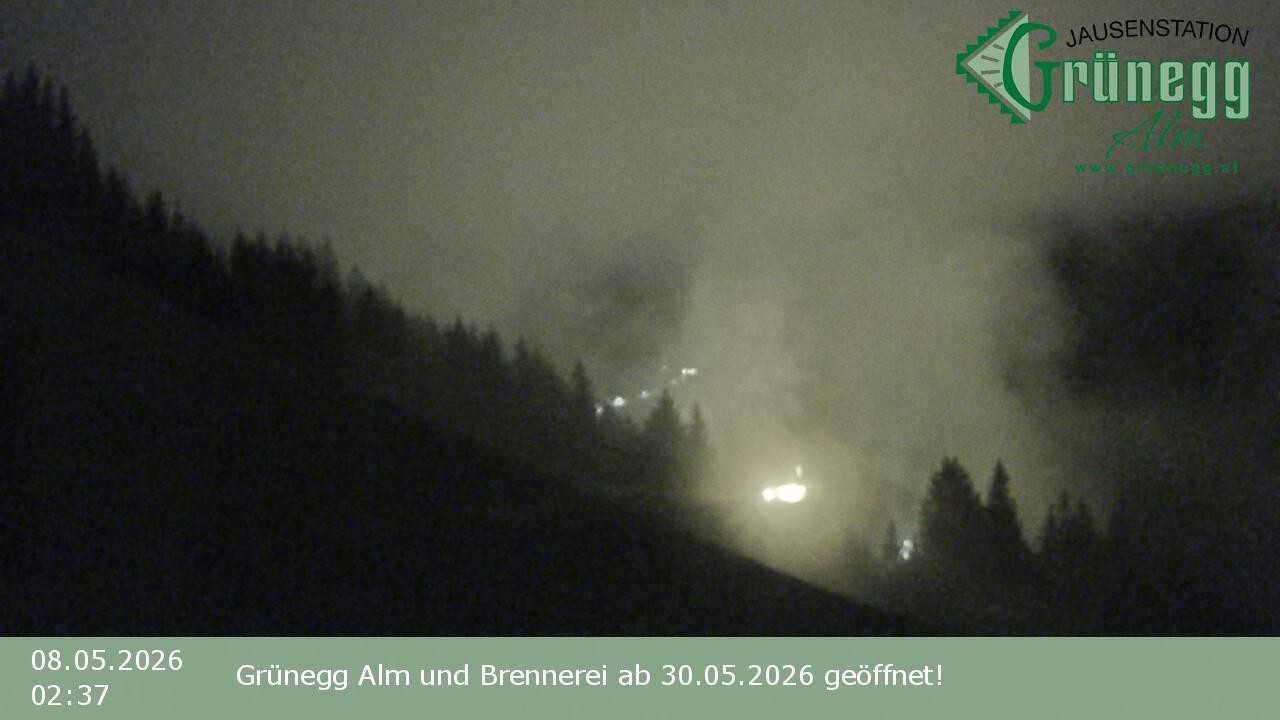 Archiv Foto Webcam Dienten: Ausblick Grünegg Alm