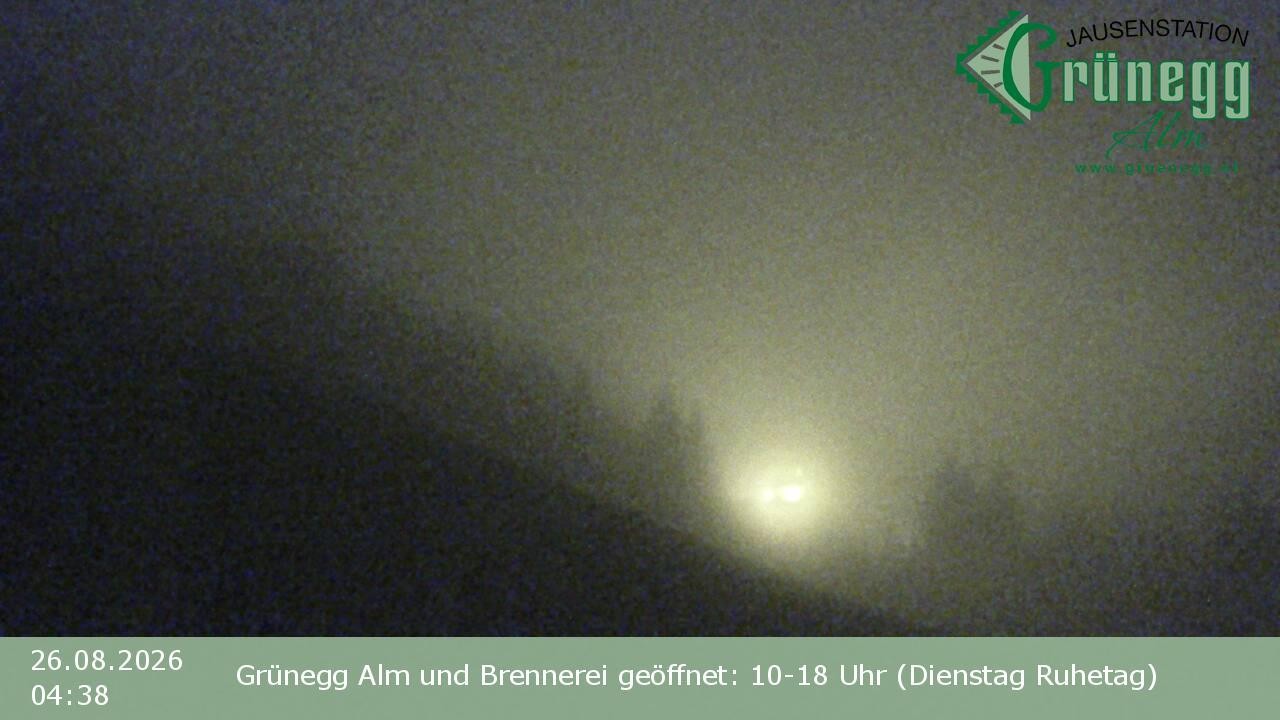 Archiv Foto Webcam Dienten: Ausblick Grünegg Alm
