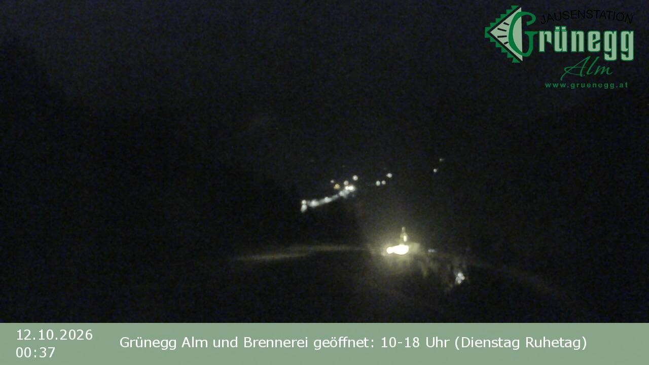 Archiv Foto Webcam Dienten: Ausblick Grünegg Alm