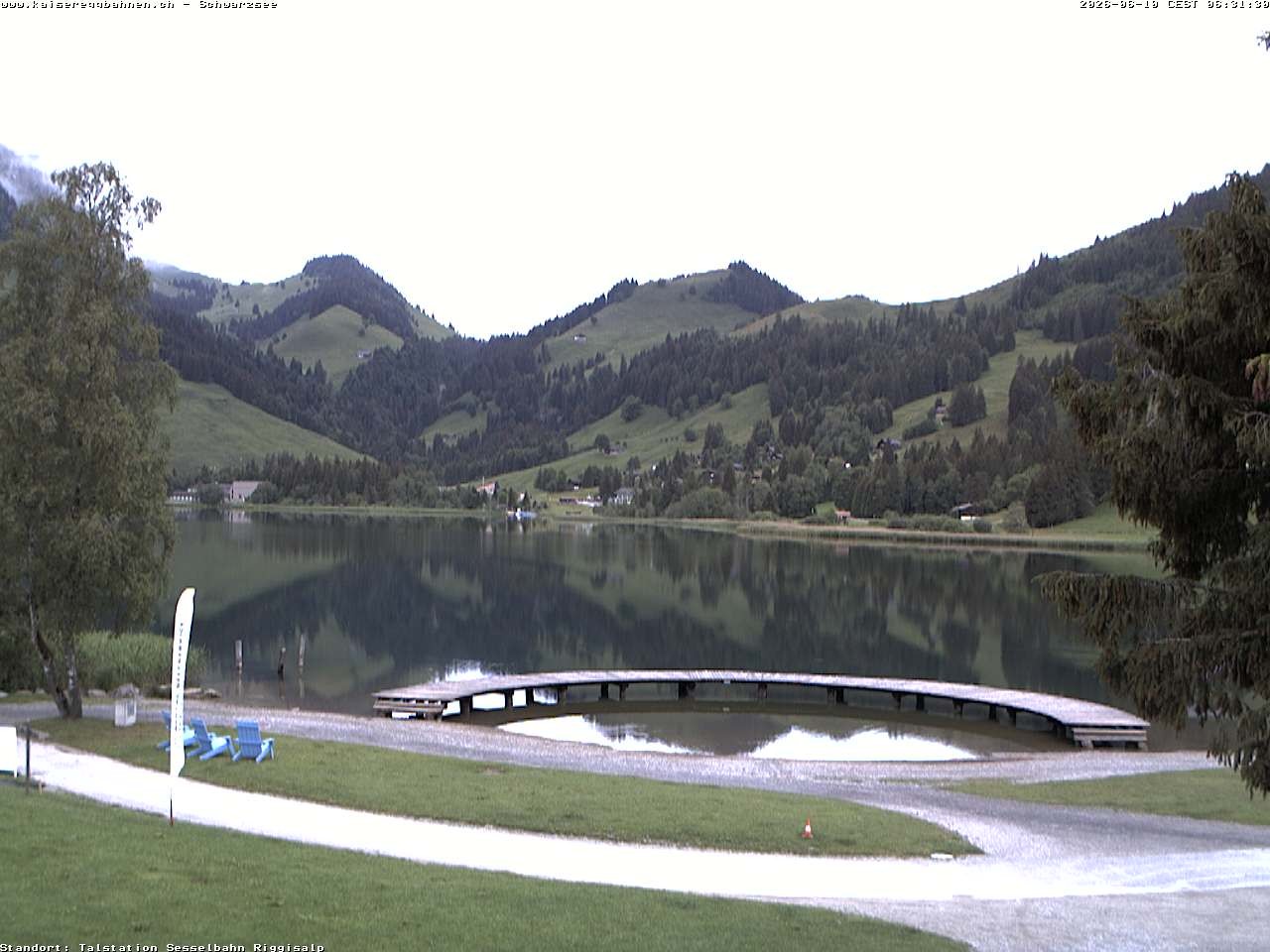 Archiv Foto Webcam Schwarzsee See