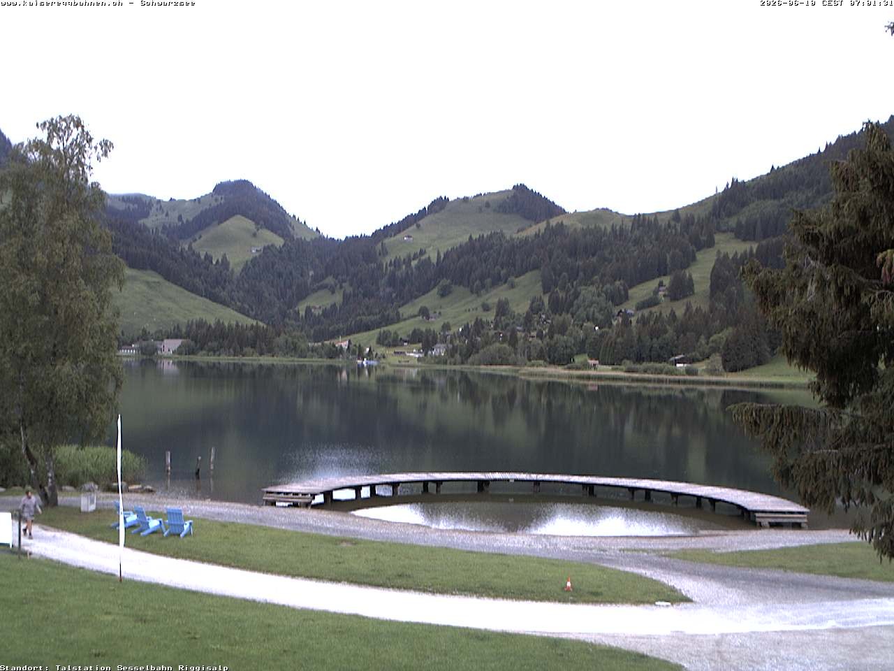Archiv Foto Webcam Schwarzsee See