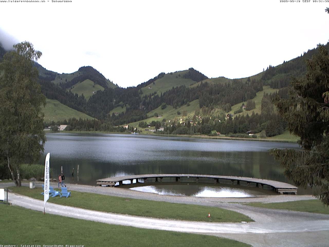 Archiv Foto Webcam Schwarzsee See