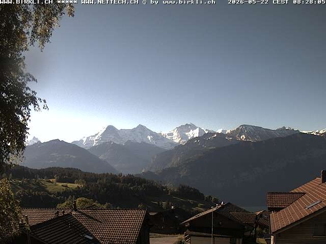 Archiv Foto Webcam Beatenberg (Jungfrau-Gruppe)