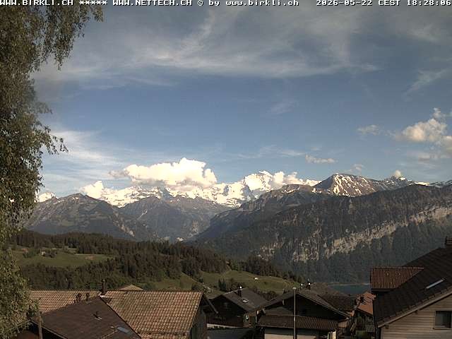Archiv Foto Webcam Beatenberg (Jungfrau-Gruppe)