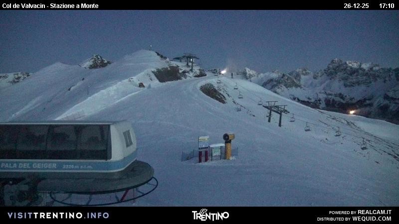 Archiv Foto Webcam Sesselbahn Col de Valvacin