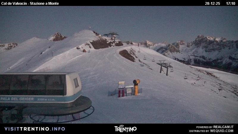 Archiv Foto Webcam Sesselbahn Col de Valvacin