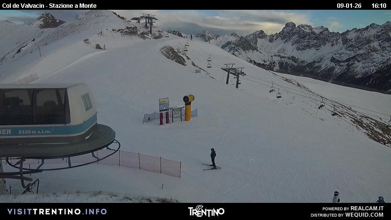 Archiv Foto Webcam Sesselbahn Col de Valvacin