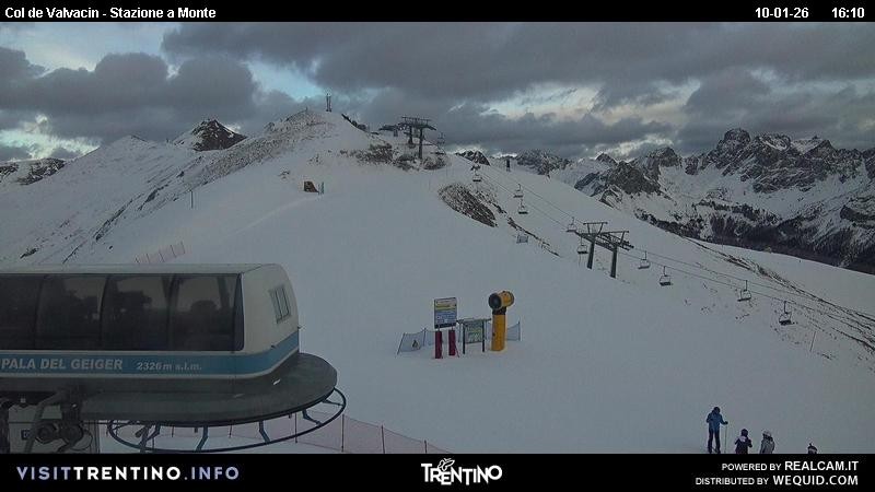 Archiv Foto Webcam Sesselbahn Col de Valvacin