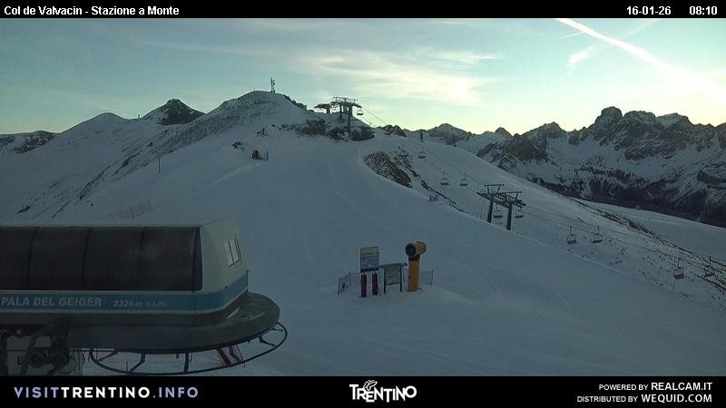 Archived image Webcam Col de Valvacin Chair Lift