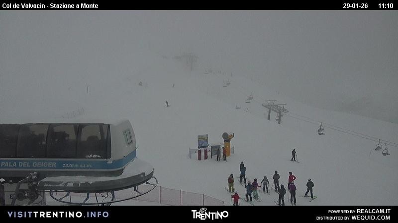Archived image Webcam Col de Valvacin Chair Lift