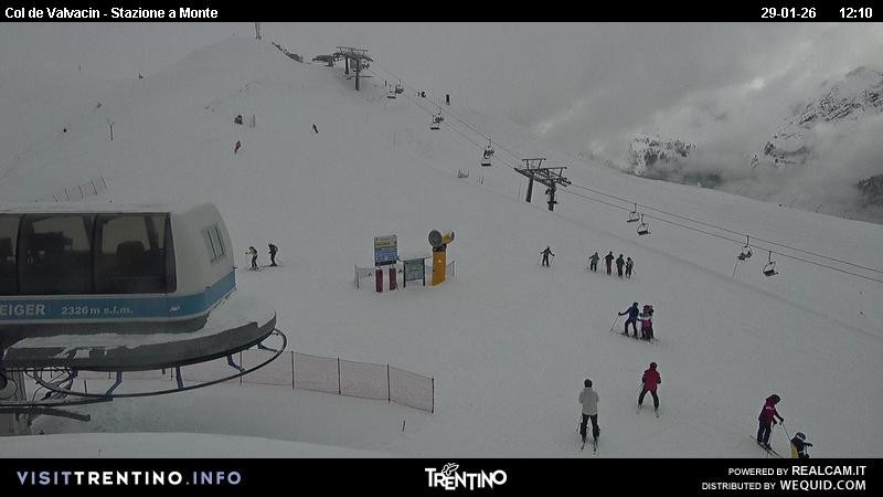 Archived image Webcam Col de Valvacin Chair Lift