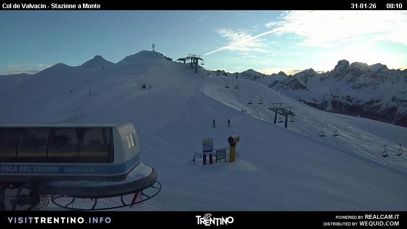 Archived image Webcam Col de Valvacin Chair Lift