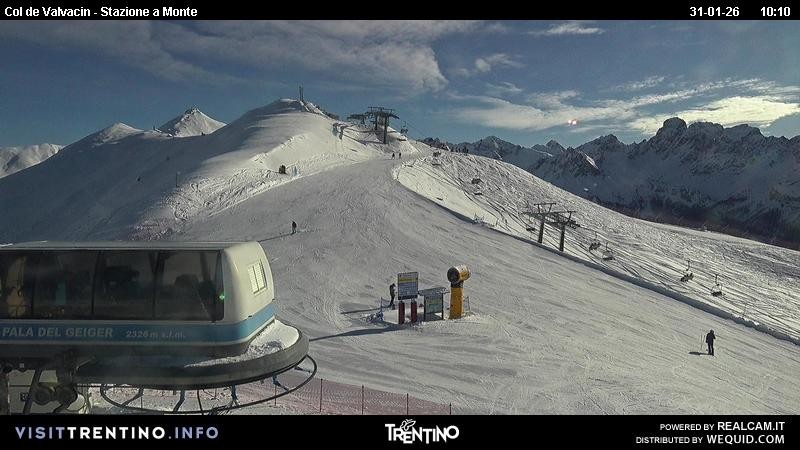 Archived image Webcam Col de Valvacin Chair Lift