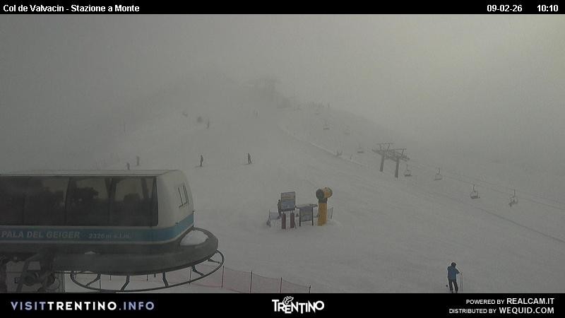Archiv Foto Webcam Sesselbahn Col de Valvacin