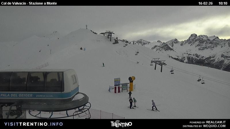 Archiv Foto Webcam Sesselbahn Col de Valvacin